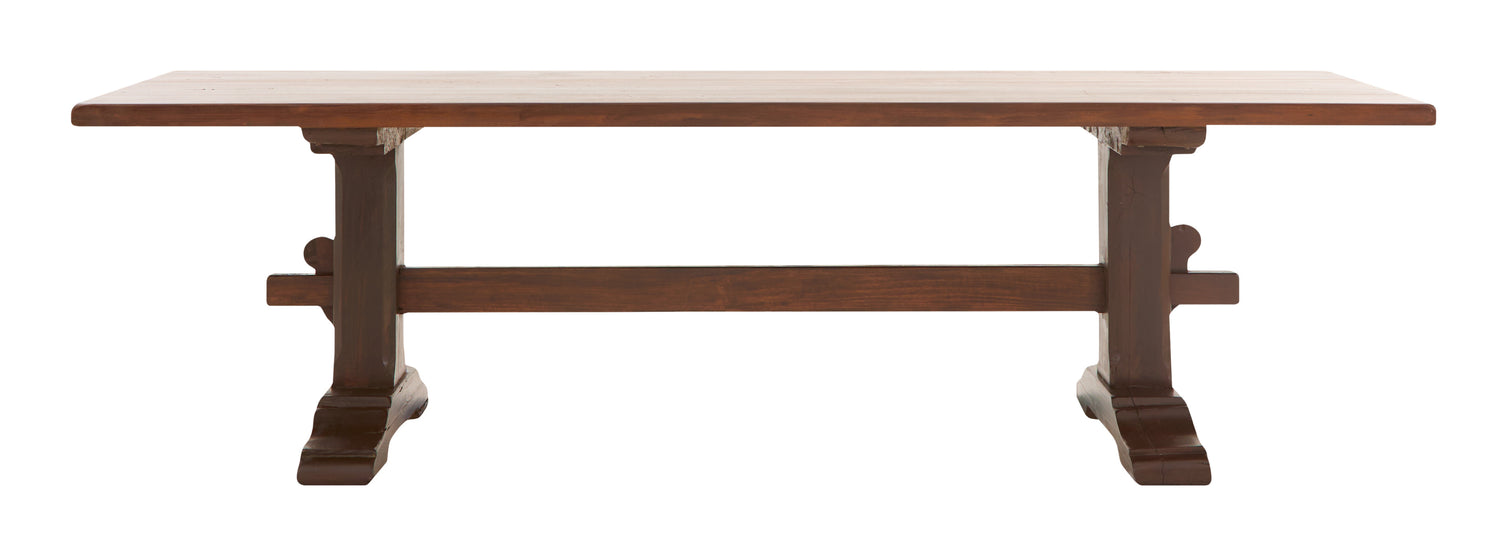 Antique Wood Trestle Table