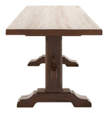 Antique Wood Trestle Table