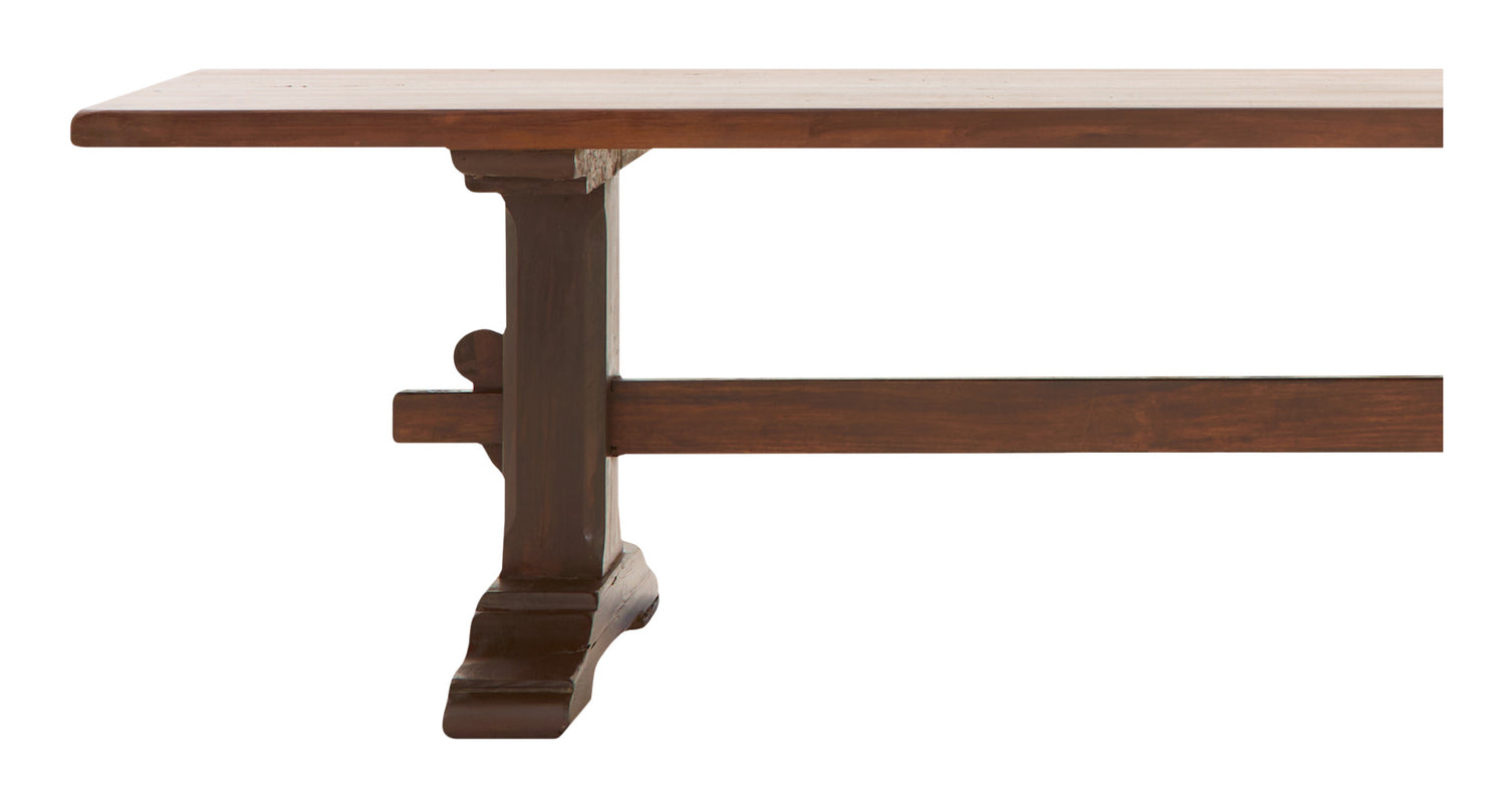 Antique Wood Trestle Table