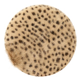 Vintage Spotted Hide Stool