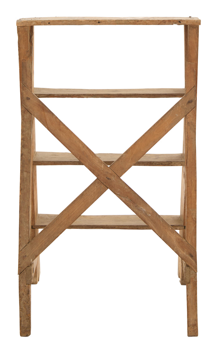 Antique Wood Step Ladder