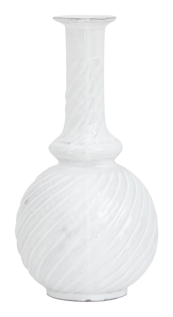 Astier de Villatte Round Peggy Soliflore Vase