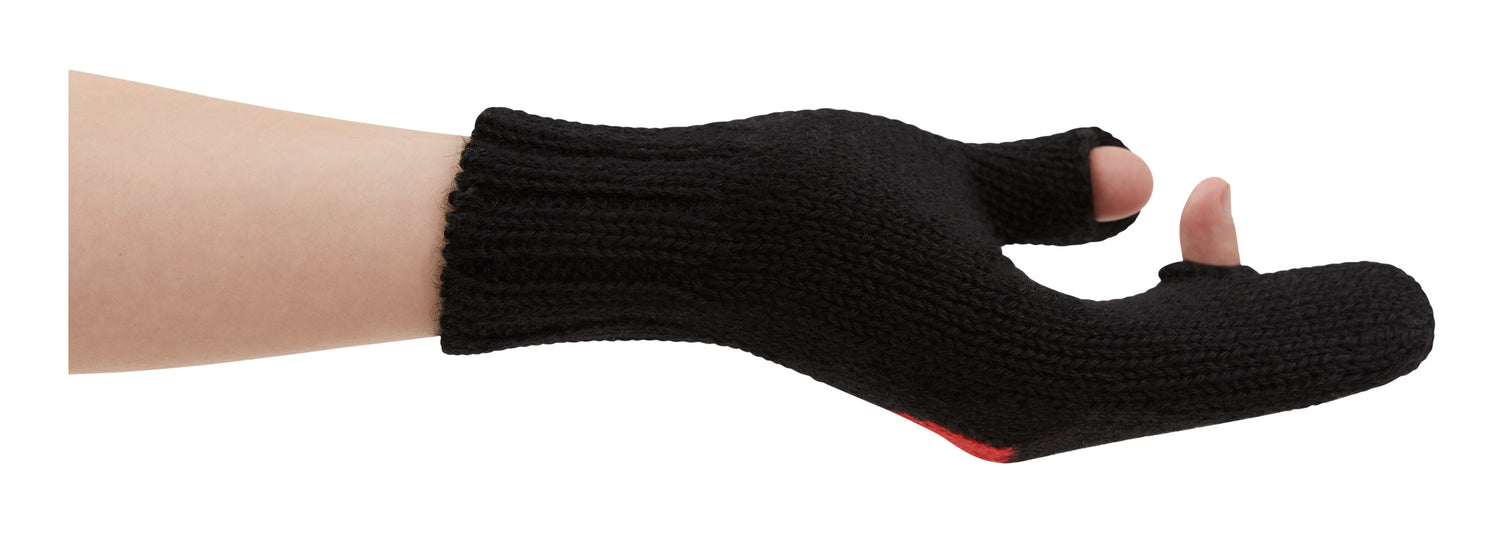 Heart Alpaca Mittens