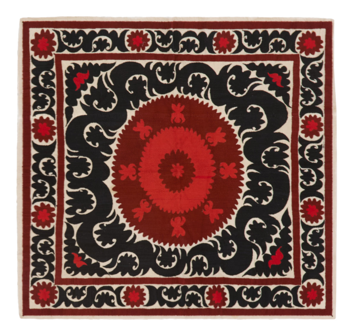 Vintage Suzani - 54.5" x 51.5"