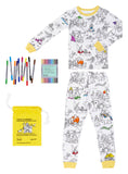 Fairytale Coloring Pajama Set