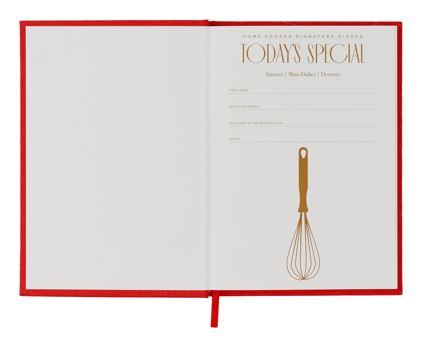 Today's Special Recipe Book