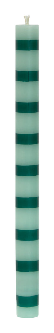 Striped Dinner Candles