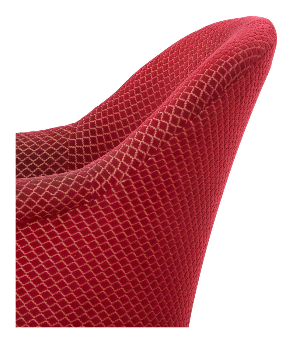 Antique Napoleon III Red Chair