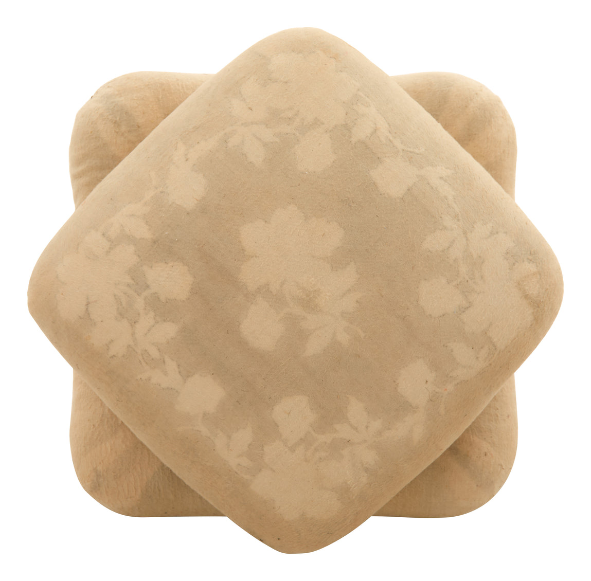 Antique Unupholstered Pouf