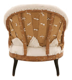 Antique Unupholstered Chaise Lounge