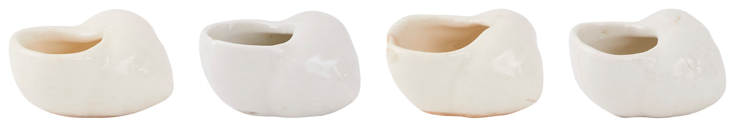 Vintage French Shell Escargot Pot