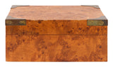 Vintage Burlwood Cigar Humidor