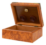 Vintage Burlwood Cigar Humidor