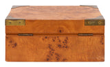 Vintage Burlwood Cigar Humidor