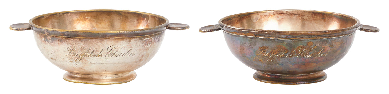 Antique Hotel Silver Bowl - Large