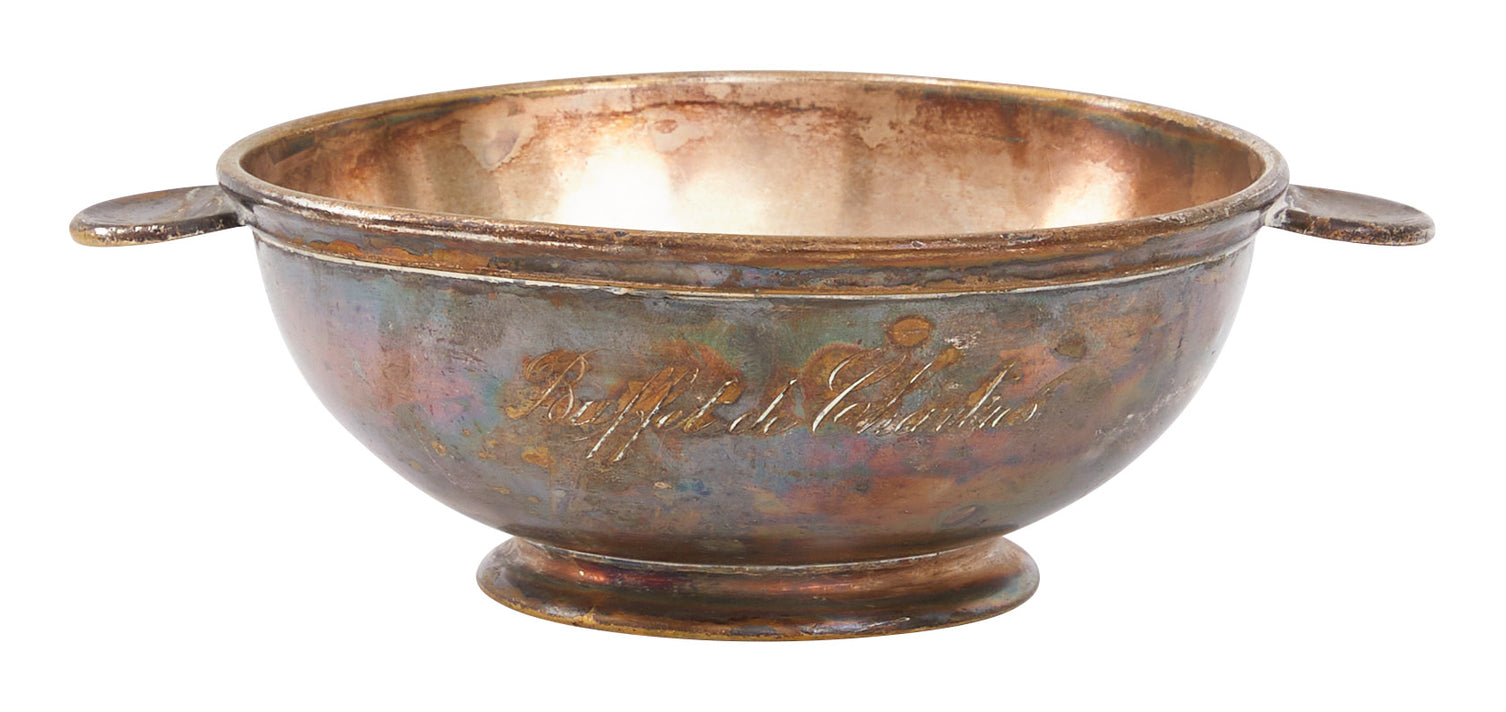 Antique Hotel Silver Bowl - Large