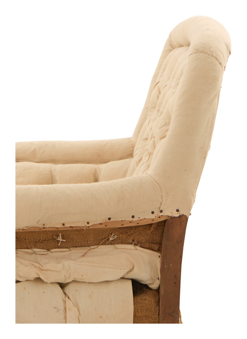 Antique Unupholstered Salon Set