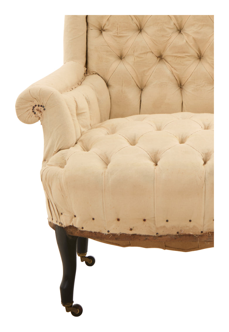 Antique Unupholstered Salon Set