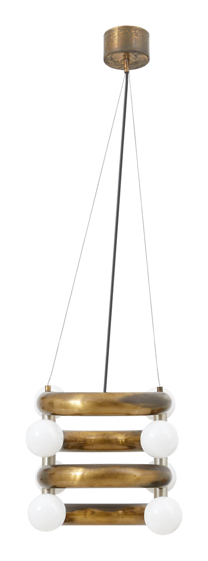 Vintage Italian Brass Chandelier