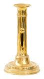 Antique Brass Napoleon Candlestick