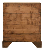 Antique Stripped Wood Secretary