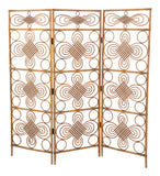 Vintage Rattan Folding Screen