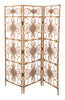 Vintage Rattan Folding Screen