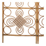 Vintage Rattan Folding Screen
