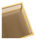 Vintage Square Brass Coffee Table