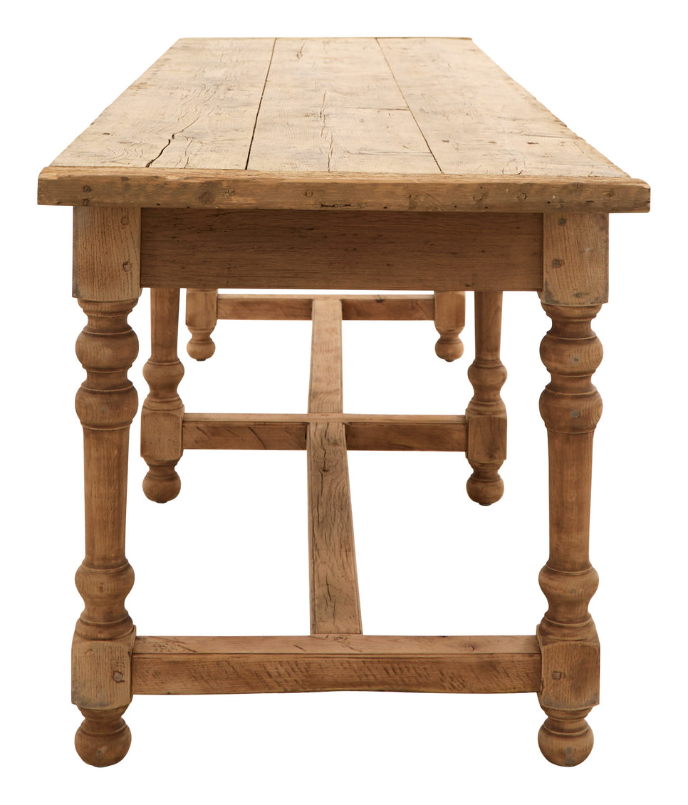 Antique Wood Draper Table