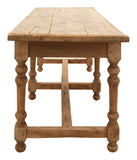 Antique Wood Draper Table