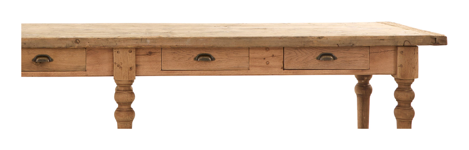 Antique Wood Draper Table