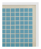 Vintage Geometric Grid Print