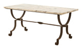 Vintage Marble Top Coffee Table