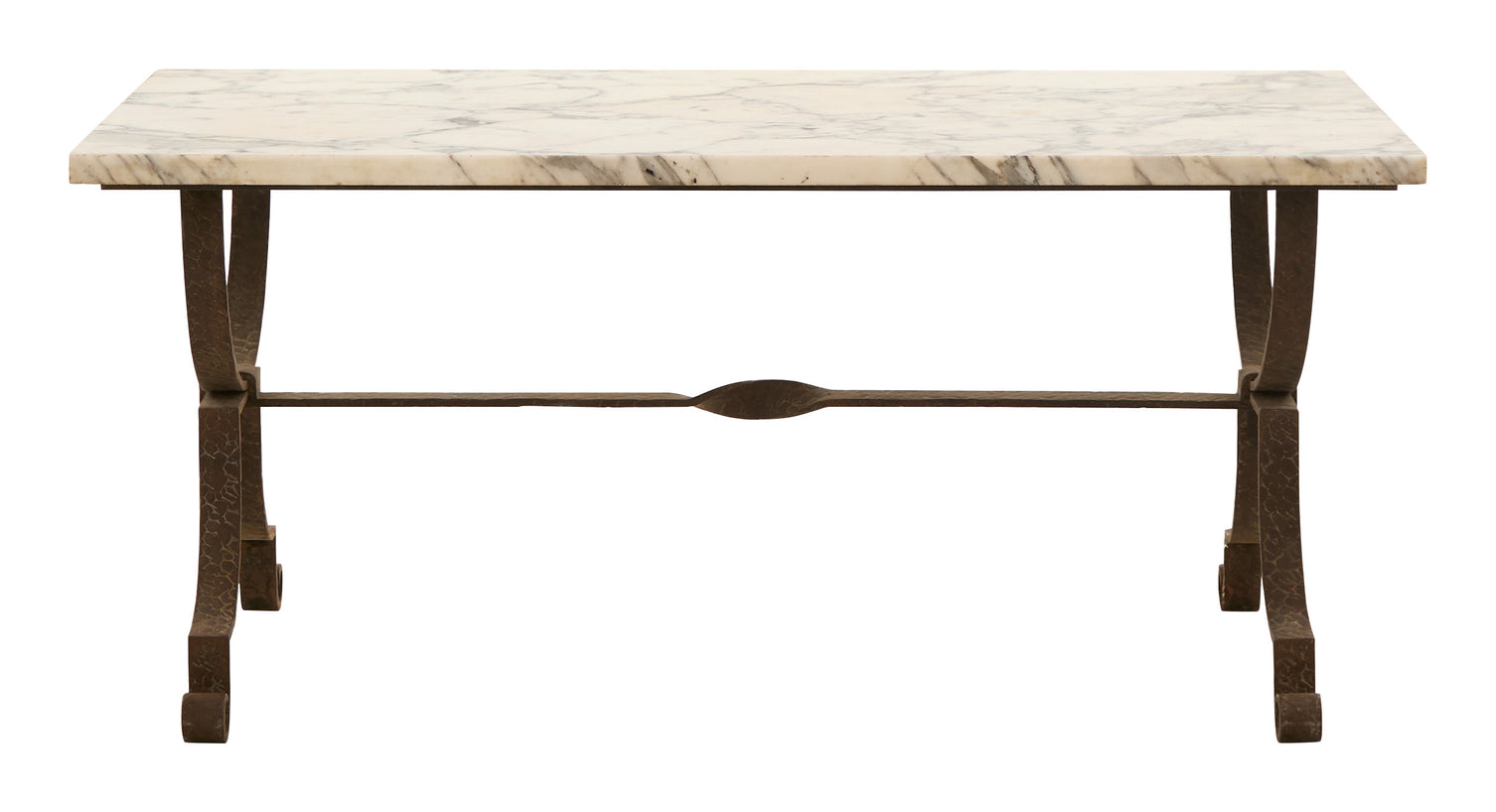 Vintage Marble Top Coffee Table