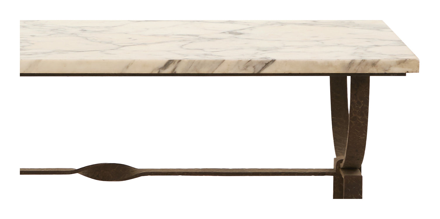 Vintage Marble Top Coffee Table