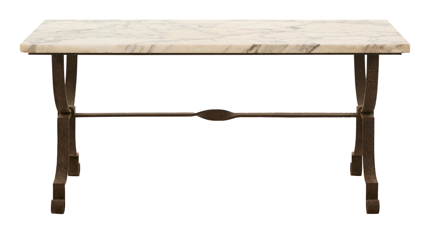 Vintage Marble Top Coffee Table