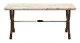 Vintage Marble Top Coffee Table