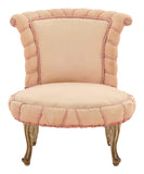 Vintage Round Slipper Chair