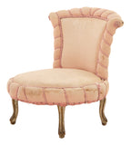 Vintage Round Slipper Chair