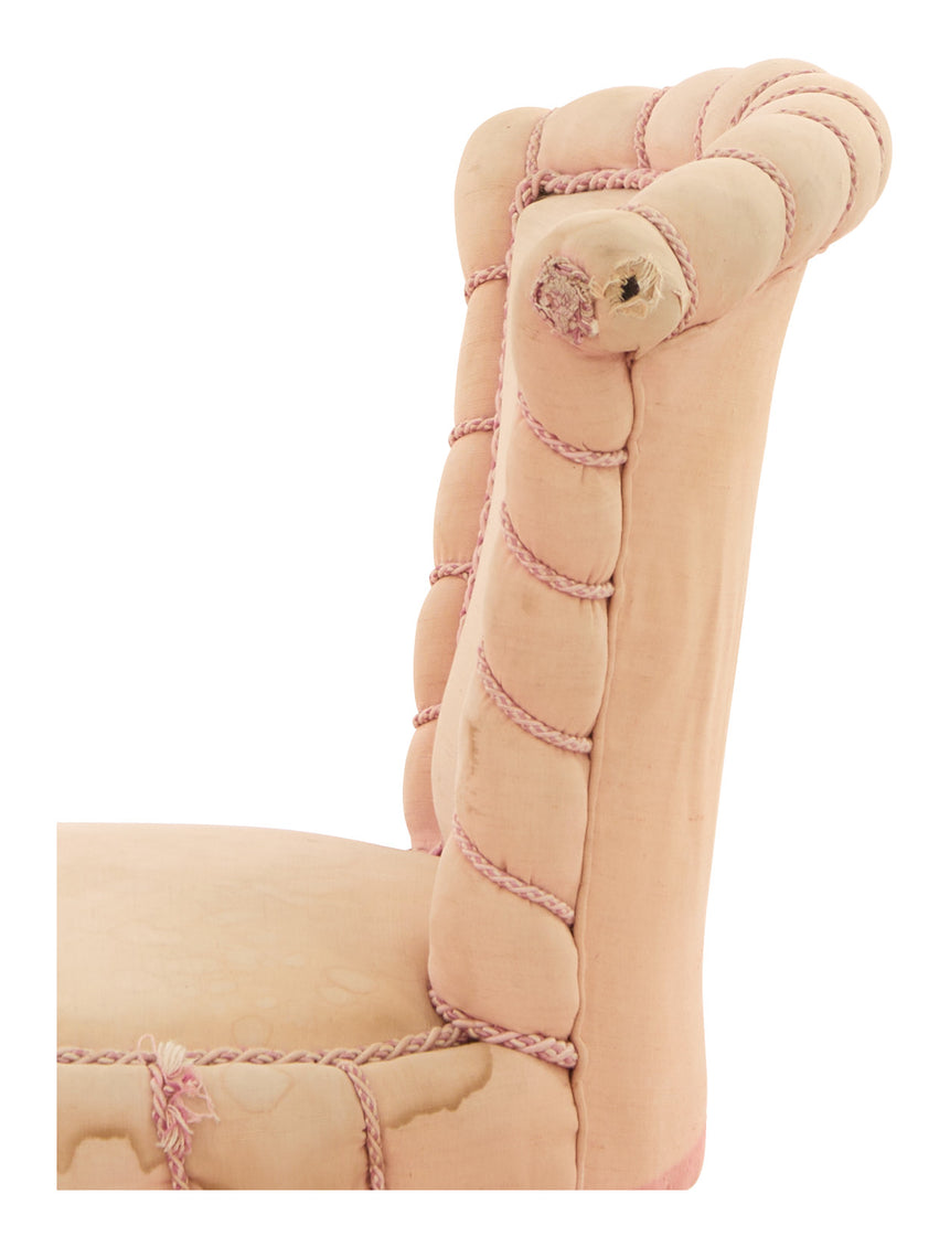 Vintage Round Slipper Chair