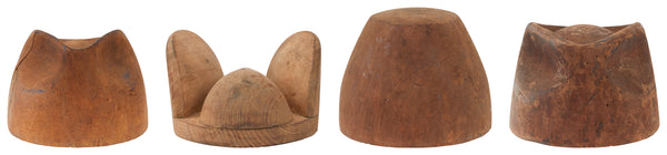 Antique Wood Hat Mold