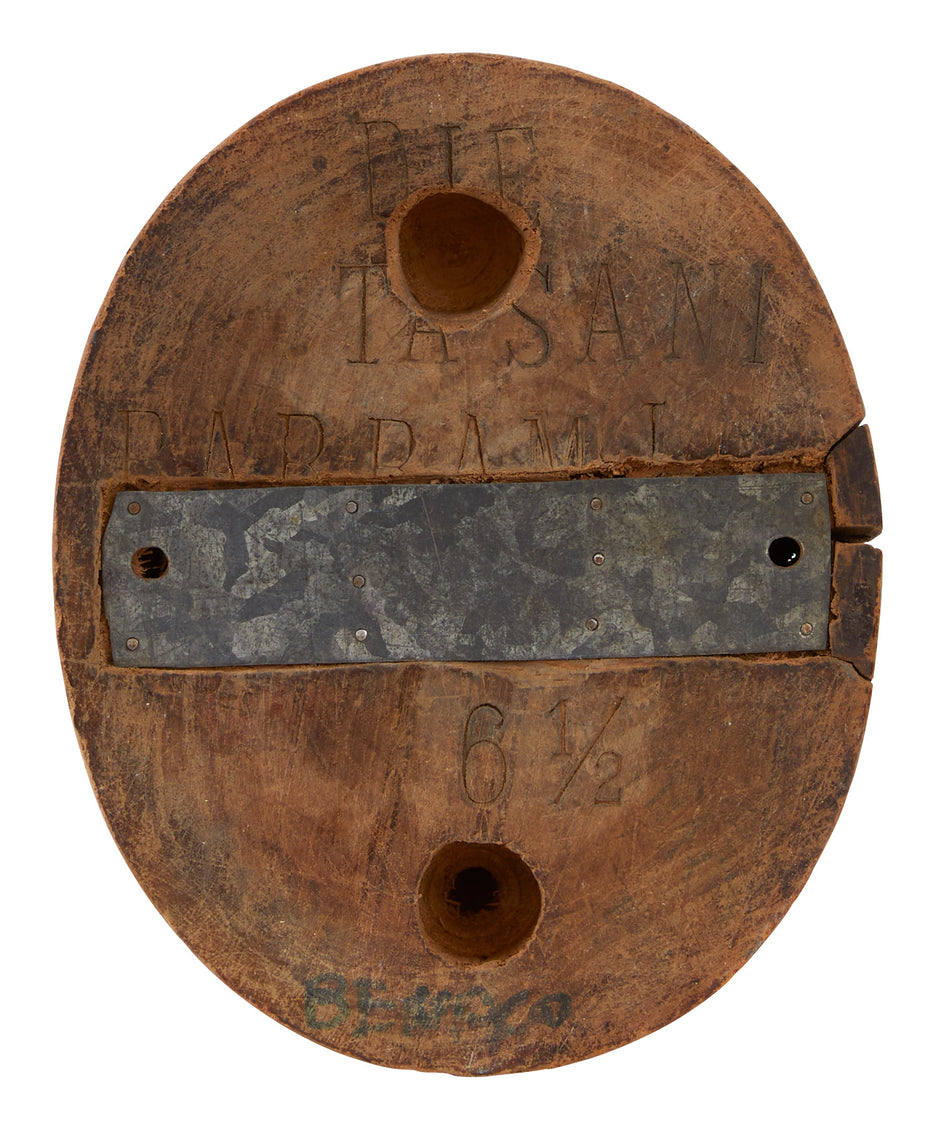 Antique Wood Hat Mold