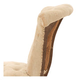 Antique Unupholstered Tufted Slipper Chair