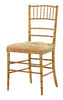 Vintage Gilt Faux Bamboo Chiavari Chair