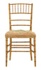 Vintage Gilt Faux Bamboo Chiavari Chair