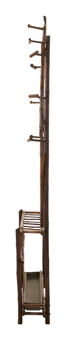 Antique Bamboo Hall Tree