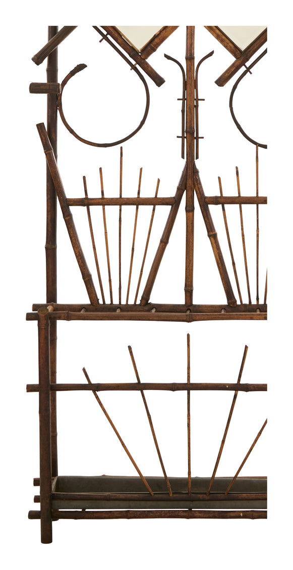 Antique Bamboo Hall Tree