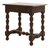 Antique Spanish Wood Side Table