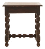 Antique Spanish Wood Side Table